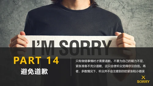 黄黑色商务演讲18个PPT技巧教学课件