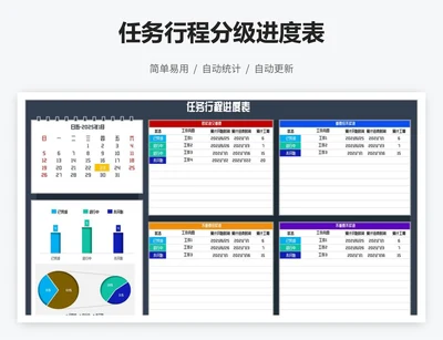 任务行程分级进度表