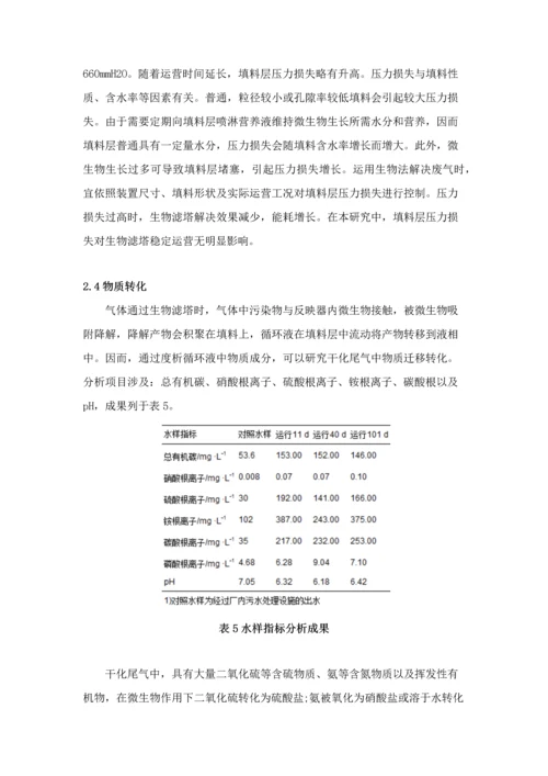 关键技术污泥干化尾气的研究应用.docx