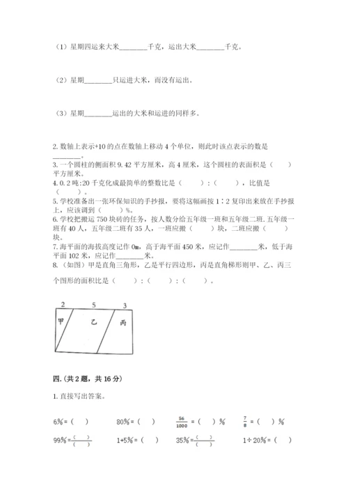 小升初数学综合练习试题精品（必刷）.docx