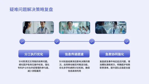 紫色简约风个案护理报告PPT