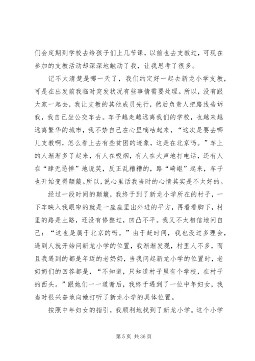 优秀青年志愿者申请书(申请成功).docx