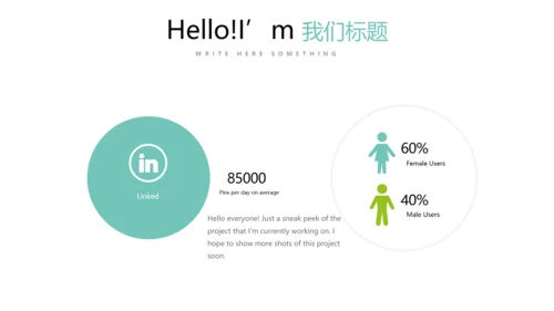 绿色小清新个人工作总结述职通用PPT动态模板