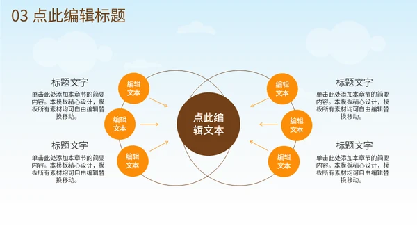勤俭节约珍惜粮食金色麦穗通用PPT模板