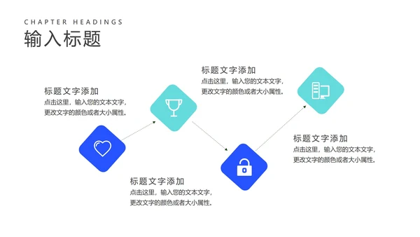 商务蓝色职场工作总结汇报PPT模板