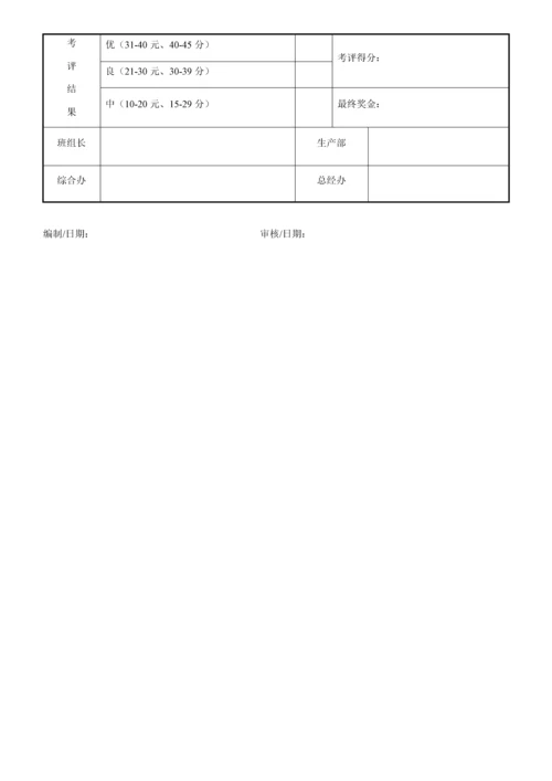 普通员工奖金评比表.docx