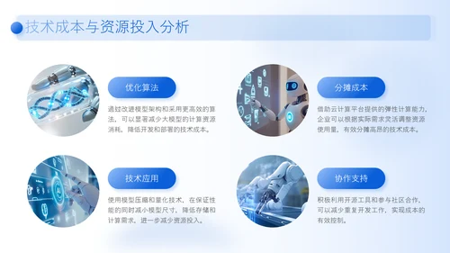 蓝色商务风人工智能商业化落地企划PPT