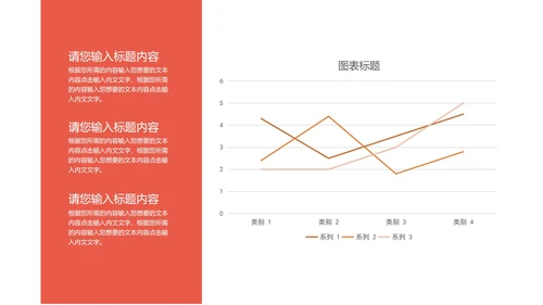 白色扁平风年度总结汇报PPT模板