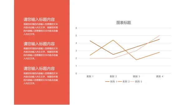 白色扁平风年度总结汇报PPT模板