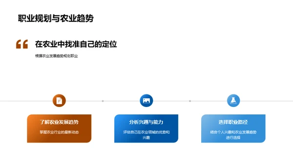 探究农业发展前景