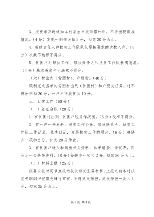 脱贫攻坚考核方案考核细则.docx