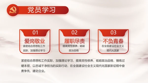 党支部党史学习教育工作总结动态PPT