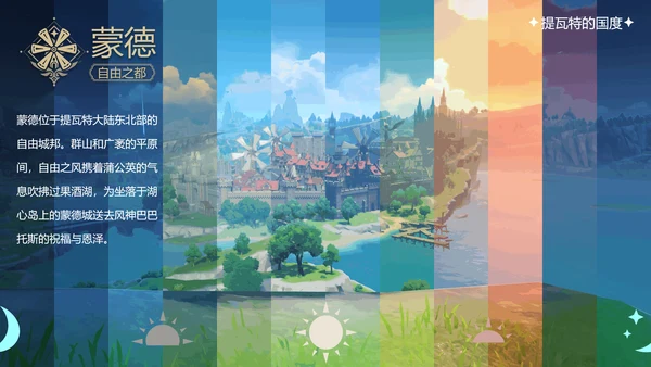 原神游戏动漫通用PPT模板