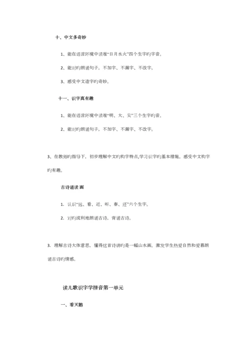 2023年沪教版小学语文知识点十册全.docx