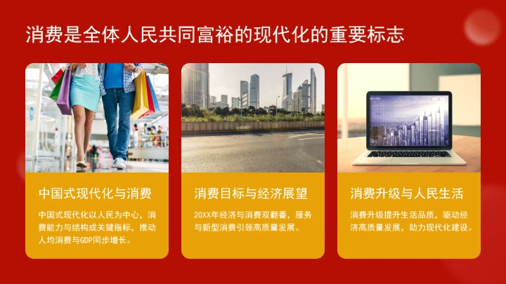 对于深刻认识消费的战略地位ppt课件