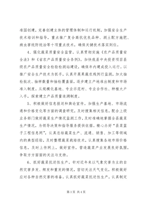 全县菜篮子工作要点.docx