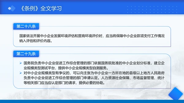 2025年保障中小企业款项支付条例全文学习PPT课件