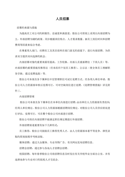 电子公司招聘管理新版制度基础规范.docx