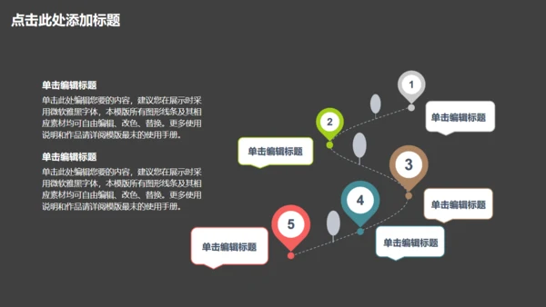 美丽乡村建设汇报扁平化卡通通用PPT模板