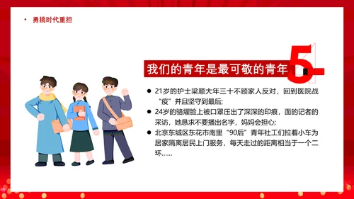 做新时代合格建设者和接班人PPT模板