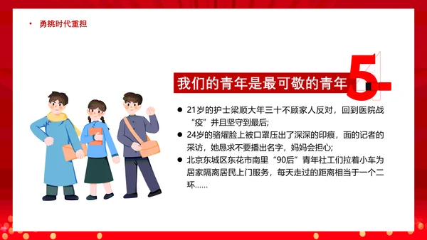 做新时代合格建设者和接班人PPT模板