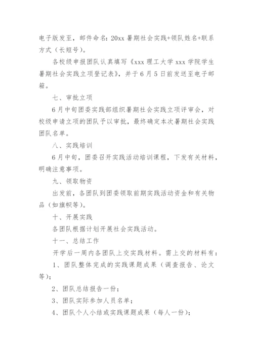 暑期社会实践策划书.docx