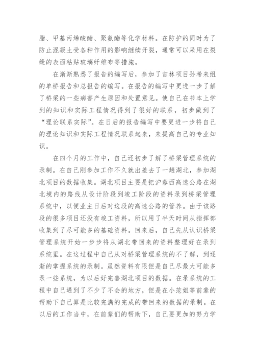 桥梁工程师工作总结.docx