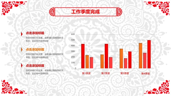 喜庆剪纸民俗狗年新年春节元旦联欢会PPT