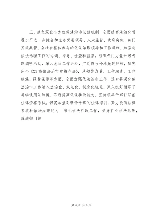 全市普法依法治理工作要点 (9).docx