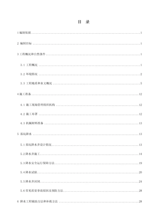 地铁车站基坑降水综合标准施工专业方案.docx