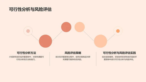 粉色插画开题答辩PPT模板
