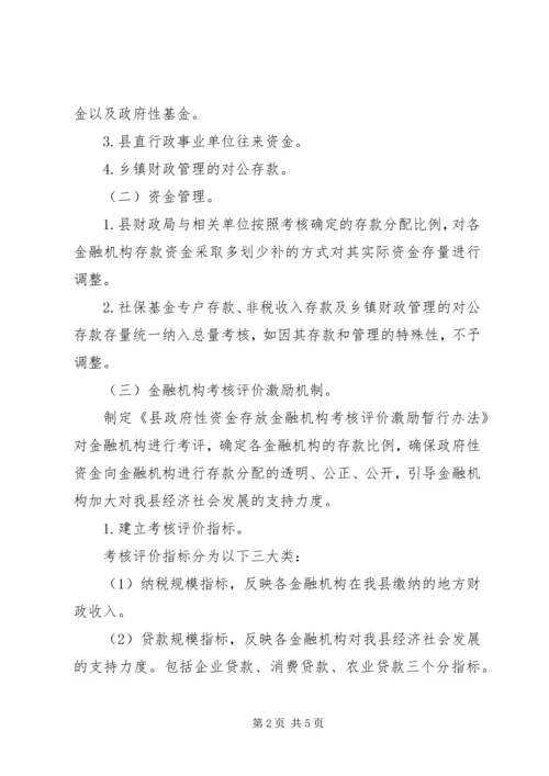 金融机构管理改革方案.docx