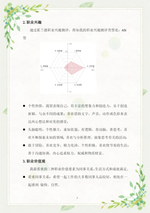 13页4200字农村新型经济管理专业职业生涯规划.docx