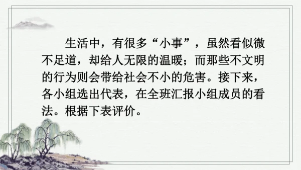部编版三年级上册语文 口语交际：身边的“小事” 课件
