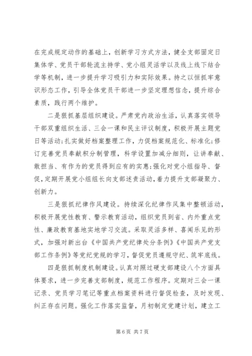 支部书记XX年党建工作述责报告.docx