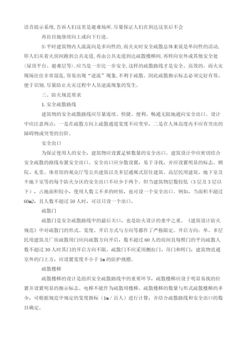 保证建筑设计中的防火与疏散要求的方法与措施.docx