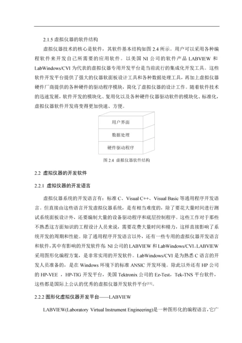 基于虚拟仪器的信号发生器设计-课程设计.docx