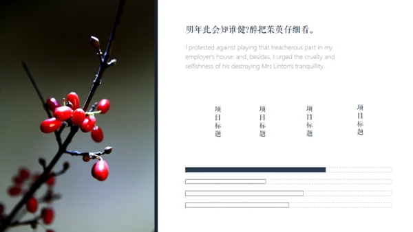 古风九九重阳节传统文化教学通用PPT模板