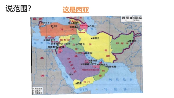 8.1 中东（课件51张）-七年级地理下册（人教版）