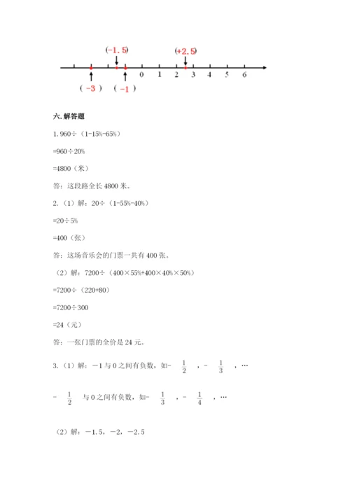 小升初数学期末测试卷精品（实用）.docx