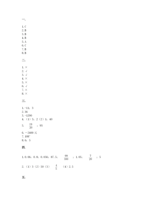 河南省【小升初】2023年小升初数学试卷【巩固】.docx
