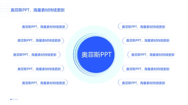 蓝色商务风企业咨询报告PPT
