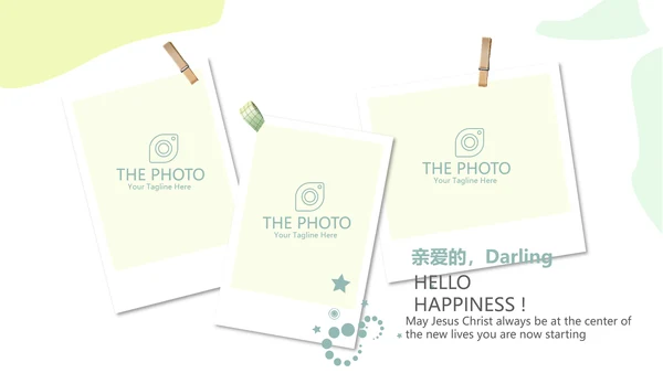 精美卡通婴儿早教动态PPT模板