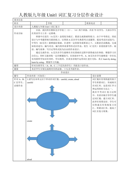 人教版九年级Unit 1 How can we become good learners? 词汇复习