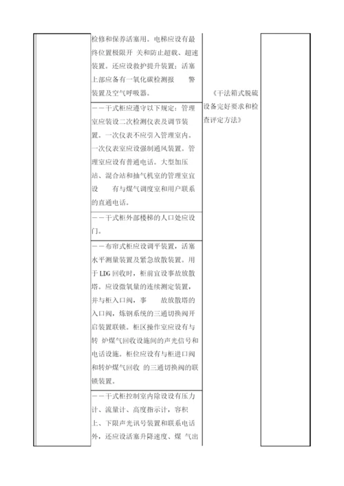 煤气柜、加压站、混合站安全检查表.docx