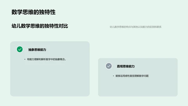 幼教数学思维培养PPT模板