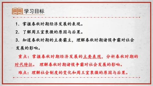 第6课动荡的春秋时期  课件