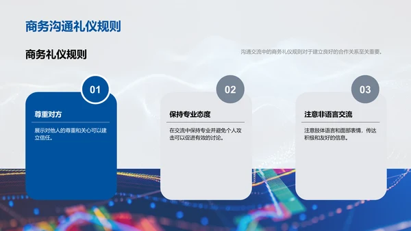 商务礼仪在财务行业的运用PPT模板