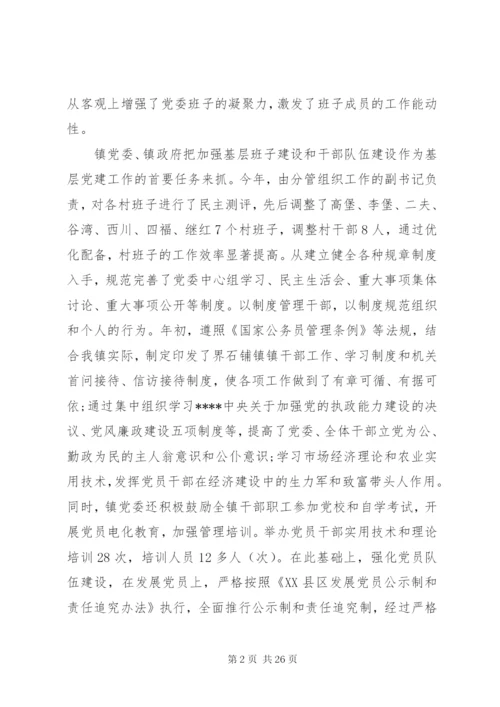 某年党委书记三严三实年终述职报告范文.docx