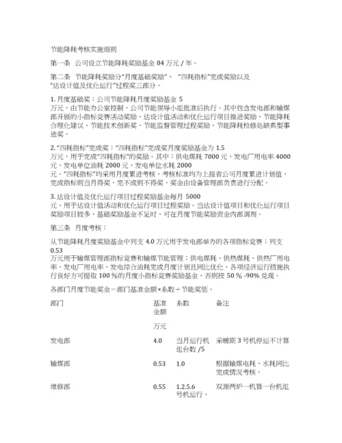 节能降耗考核实施细则.docx